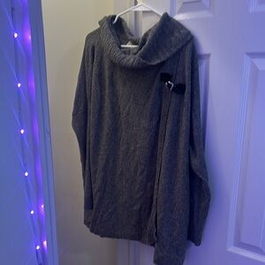 PLY Cashmere Gray Sweater